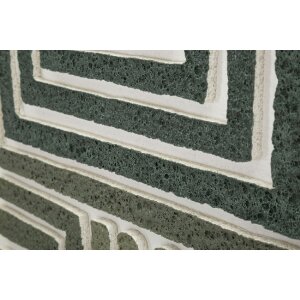 Mauro Ferretti 3D-Gemälde auf Leinwand mit Rahmen 60x2,9x80 cm