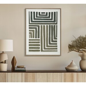 Mauro Ferretti 3D-Gemälde auf Leinwand mit Rahmen 60x2,9x80 cm