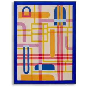 Mauro Ferretti Modis Wandbild mit Rahmen 60x3,3x80 cm