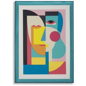 Mauro Ferretti Wandbild Picassy mit Rahmen 50x3,3x70 cm