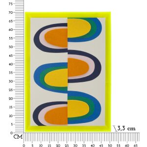 Mauro Ferretti Настенное панно Pop Art с рамой 50x70 см