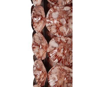 Mauro Ferretti Ваза Drop красная 12,5x12,5x24 см