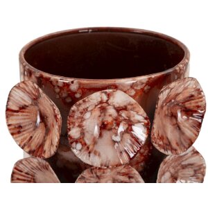 Mauro Ferretti Ваза Drop красная 12,5x12,5x24 см