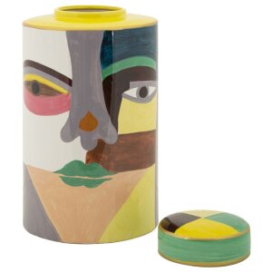 Mauro Ferretti Vase Piccassy Farbe oben Ø19x33 cm