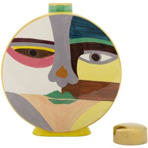 Mauro Ferretti Vase Piccassy Farbe rund 28x9x33 cm