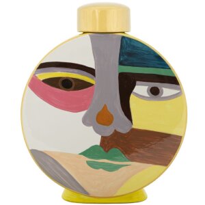 Mauro Ferretti Vase Piccassy Farbe rund 23x9x28 cm