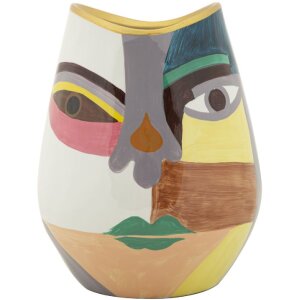 Mauro Ferretti Vase Piccassy Farbe Fett Ø19x24,5 cm