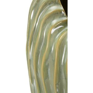 Ваза Mauro Ferretti Венеция 22x10x39 см Зеленая