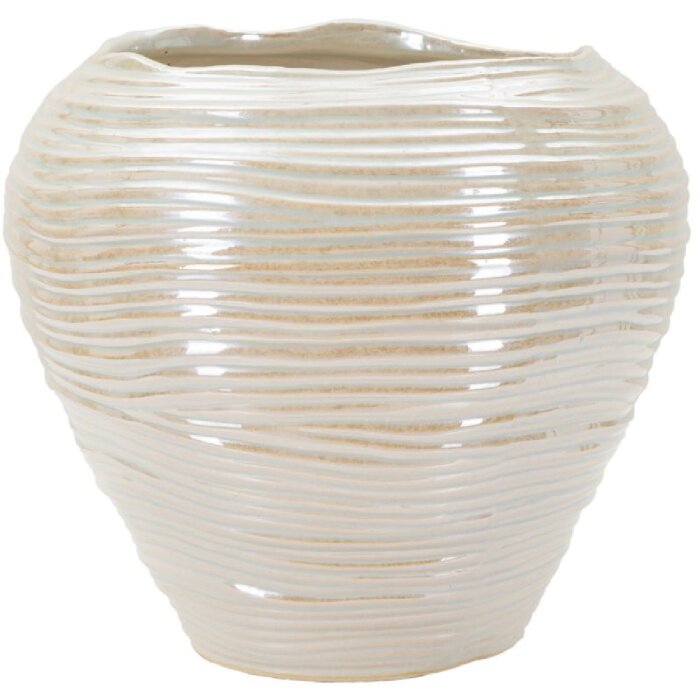 Ваза Mauro Ferretti Perly круглая Ø 27x24 см