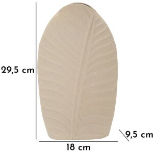 Mauro Ferretti Vase Düne hoch 18x9,5x29,5 cm