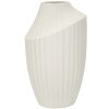 Mauro Ferretti Ваза Eis Ø 22,5x38 см кремовая