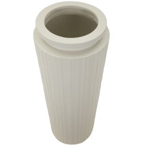 Mauro Ferretti Vase Hoch Ø 32x80 cm creme