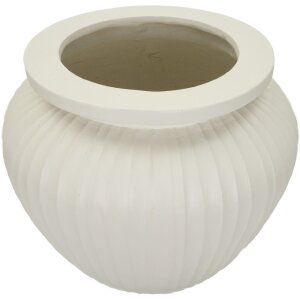 Mauro Ferretti Vase Chil Ø 48x38 cm creme