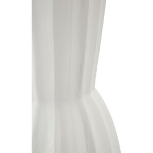 Mauro Ferretti Ваза Glint Ø 25x50 см белая