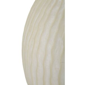 Mauro Ferretti Vase Eiszapfen Ø 36,5x38 cm creme