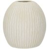 Mauro Ferretti Vase Eiszapfen Ø 36,5x38 cm creme
