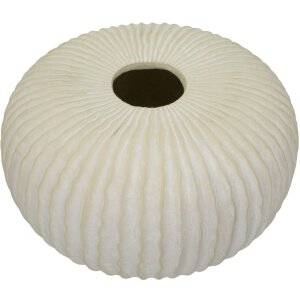 Mauro Ferretti Vase Eiszapfen Ø 40x23 cm creme