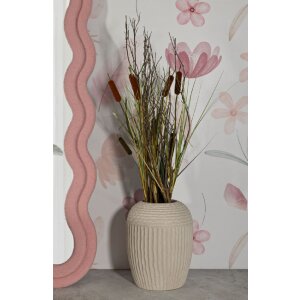 Mauro Ferretti Ваза Туман Ø 30x38,5 см кремовая