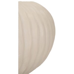 Mauro Ferretti Ваза Nebel Ø35x18 см кремовая