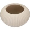 Mauro Ferretti Ваза Nebel Ø35x18 см кремовая
