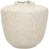 Mauro Ferretti Vase Schatten Ø 35x32,5 cm creme