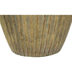 Mauro Ferretti Vase Brise Ø 25x52,5 cm schilfgrün