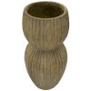Mauro Ferretti Vase Brise Ø 25x52,5 cm schilfgrün