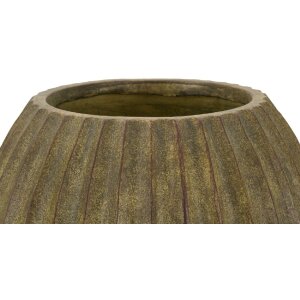 Mauro Ferretti Vase Brise Ø 32x32,5 cm schilfgrün