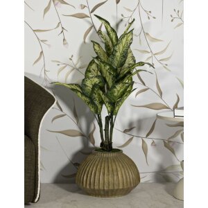 Mauro Ferretti Vase Brise Ø 40x26,5 cm schilfgrün