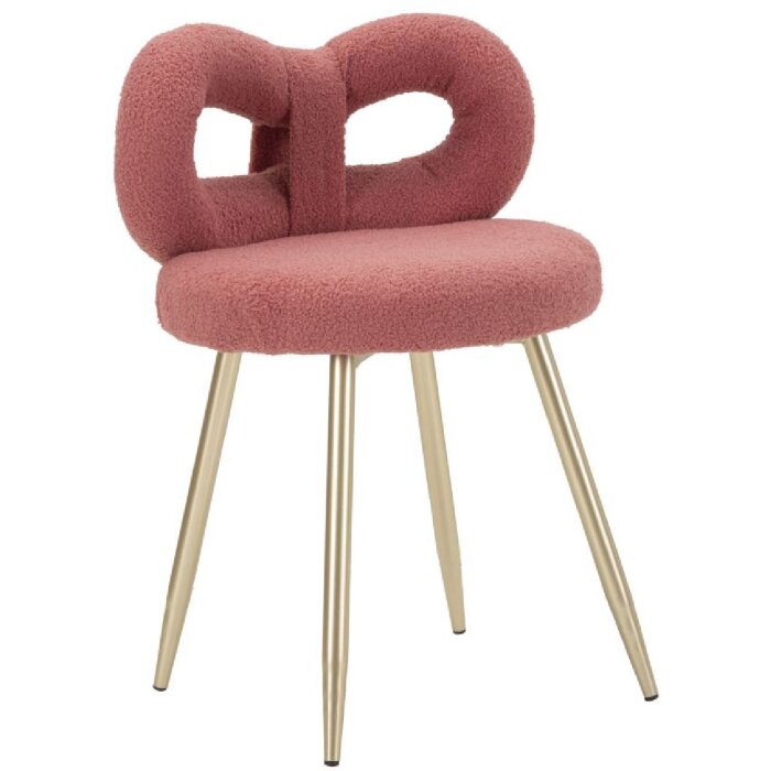 Mauro Ferretti Stuhl Mini Ilary 40x67 cm rosa