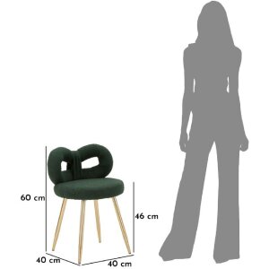 Mauro Ferretti Стул Mini Ilary 40x67 см зеленый