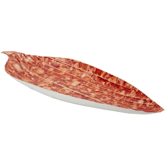 Mauro Ferretti Декоративная чаша Капля Красная 50x18x4 см