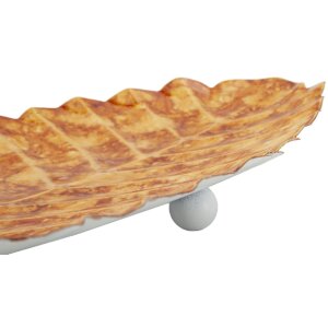 Mauro Ferretti Декоративная чаша Капля Красная Оранжевая 57x27x5 см