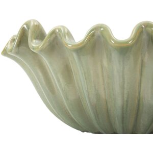 Mauro Ferretti Декоративная чаша Венеция 33x14,5 см зеленая