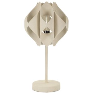 Mauro Ferretti Tischlampe Weltraum E27 28x57 cm creme