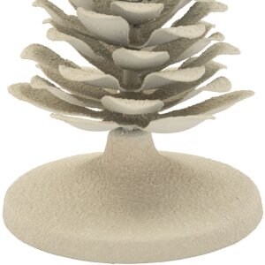 Mauro Ferretti Pigna Düne подсвечник 9,5х11,5 см кремовый