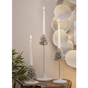 Mauro Ferretti Pigna Düne подсвечник 9,5х11,5 см кремовый