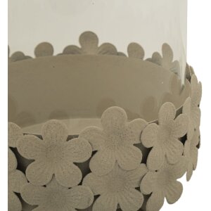 Mauro Ferretti Подсвечник Düne с колбой 14x21 см кремовый
