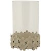 Mauro Ferretti Подсвечник Düne с колбой 14x21 см кремовый