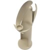 Mauro Ferretti Kerzenhalter Dune Engel 13x11,5x37,5 cm creme