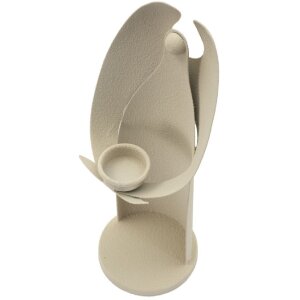 Mauro Ferretti Подсвечник Dune Engel 12,5x10x30 см кремовый