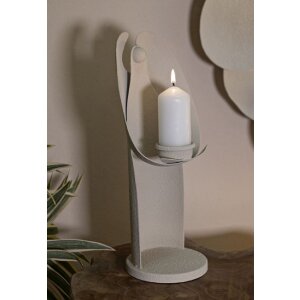 Mauro Ferretti Подсвечник Dune Engel 12,5x10x30 см кремовый