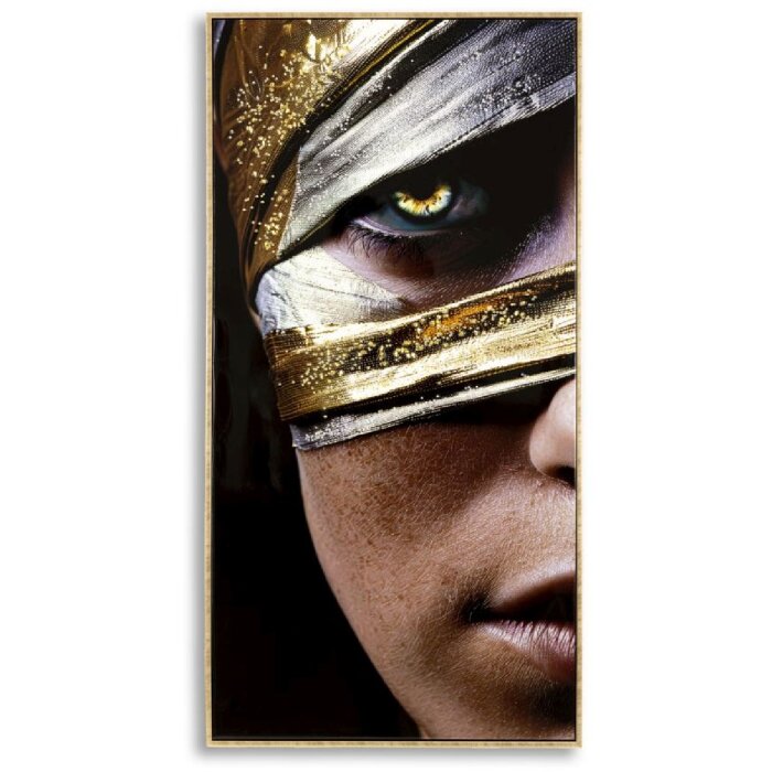 Mauro Feretti Wandbild Nairobi mit Rahmen 52x4x102 cm