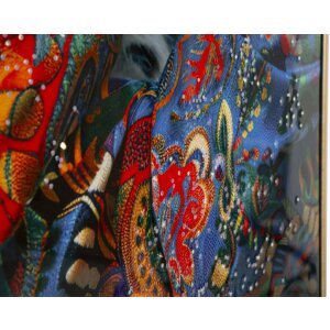 Mauro Ferretti Wandbild Moira mit Rahmen 52x4x102 cm