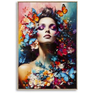 Mauro Ferretti Wandbild Marty mit Rahmen 62x4x92 cm