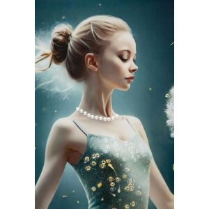 Mauro Ferretti Wandbild Tanzen mit Rahmen 72x4x102 cm