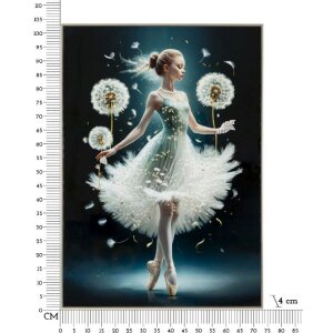 Mauro Ferretti Wandbild Tanzen mit Rahmen 72x4x102 cm