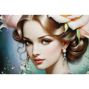 Mauro Ferretti Wandbild Fantasie mit Rahmen 72x4x102 cm