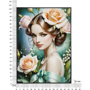 Mauro Ferretti Wandbild Fantasie mit Rahmen 72x4x102 cm