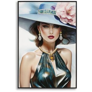 Mauro Ferretti Wandbild Pam mit Rahmen 62x4x92 cm